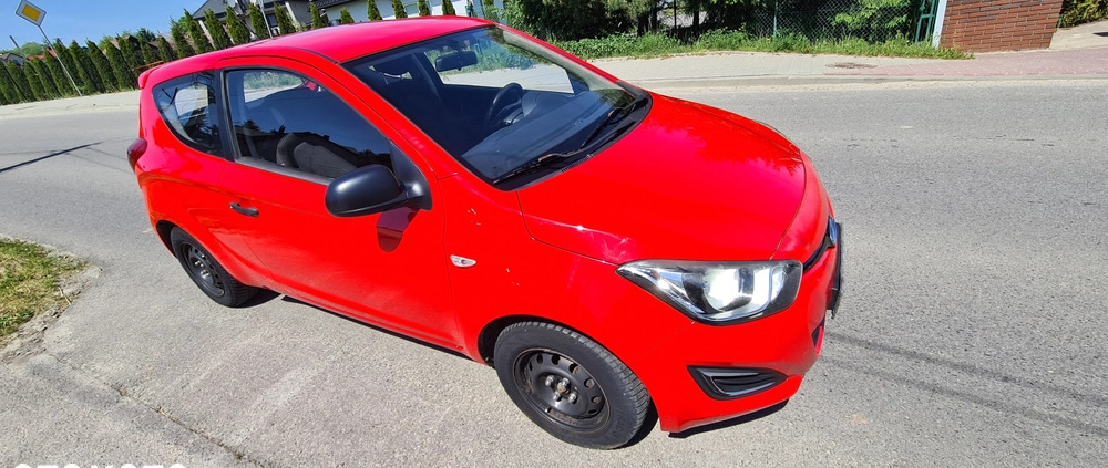 Hyundai i20 cena 6700 przebieg: 199000, rok produkcji 2012 z Żabno małe 37